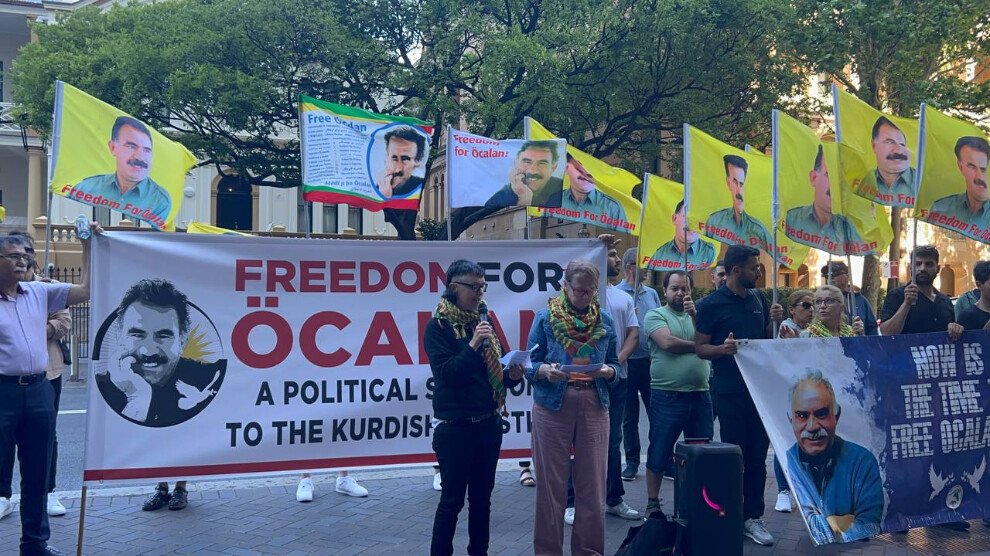 Demonstratie in Australië tegen isolatie van Öcalan
