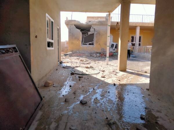 Turkse drone-aanval op civiele nederzetting in Shengal