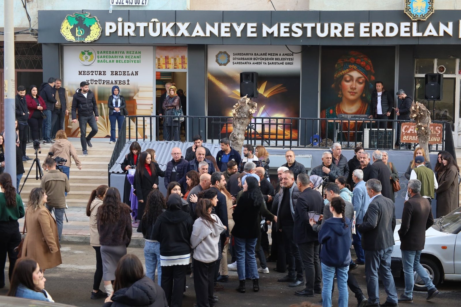 Wijkbibliotheek in Amed vernoemd naar Koerdische historica
