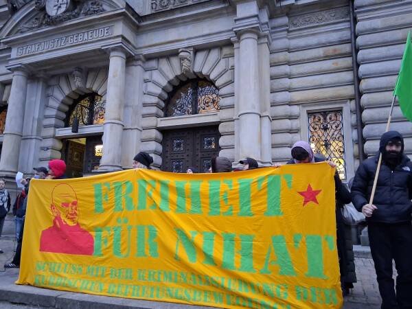Voorwaardelijke straffen in het PKK-proces in Hamburg