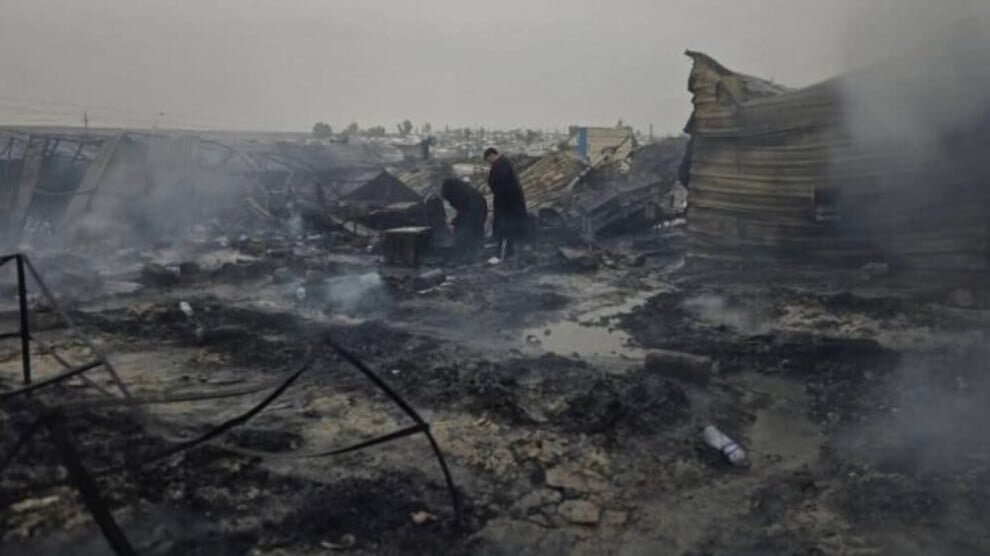 Brand in vluchtelingenkamp in Zaxo verwoest 50 winkels