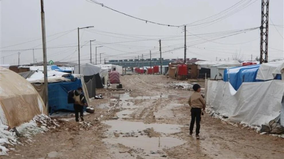 Koudegolf verslechtert humanitaire situatie in kamp Waşokanî