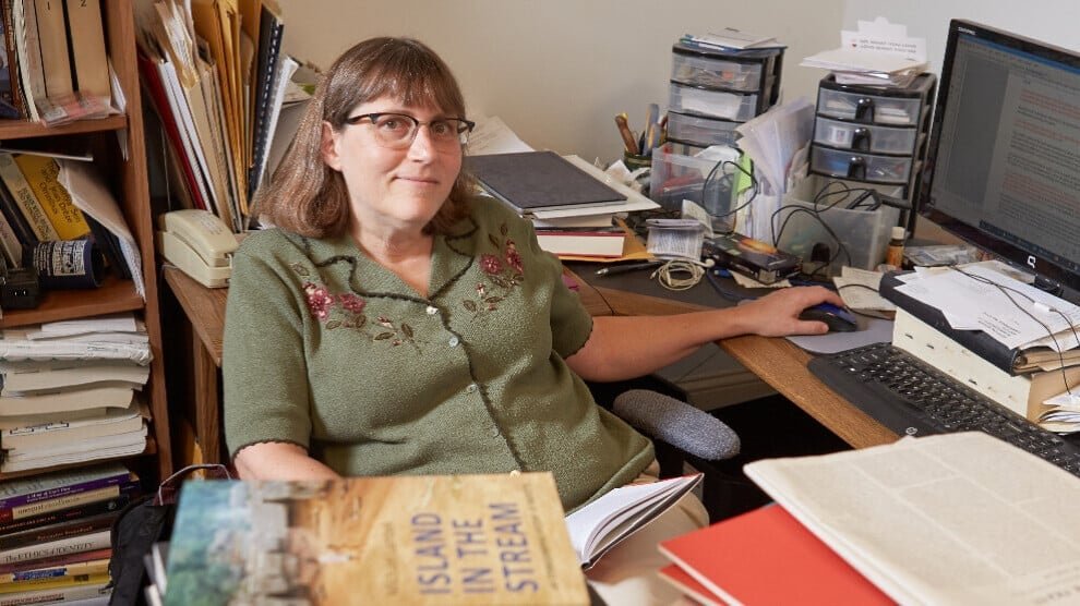 De Amerikaanse feministische filosofe Anderson spreekt haar steun uit voor het proces