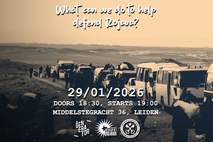29 januari,18.30u in Leiden: Crisisvergadering voor Rojava