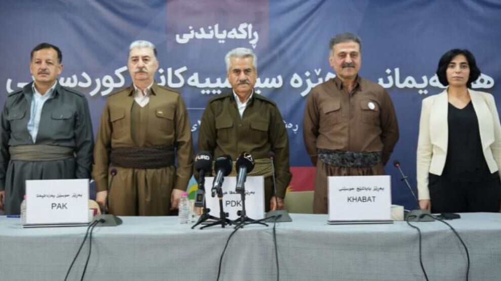 Vijf partijen in Rojhilat kondigen de oprichting aan van een alliantie van politieke krachten