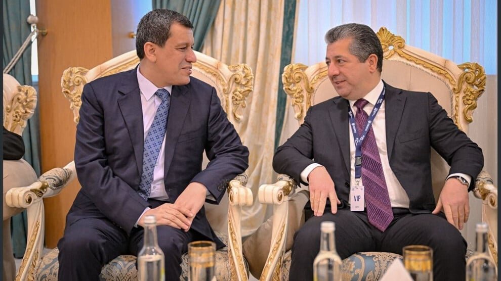 Mesrûr Barzanî en Mazlum Abdi bespreken veiligheidssituatie in Koerdistan