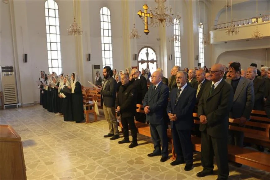 Christenen in Hasaka vieren Pasen in een spirituele sfeer
