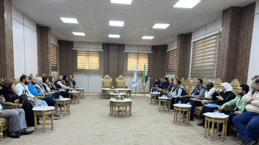 Delegatie van het Syrische ministerie van Volksgezondheid en UNICEF bezoekt Kobanê