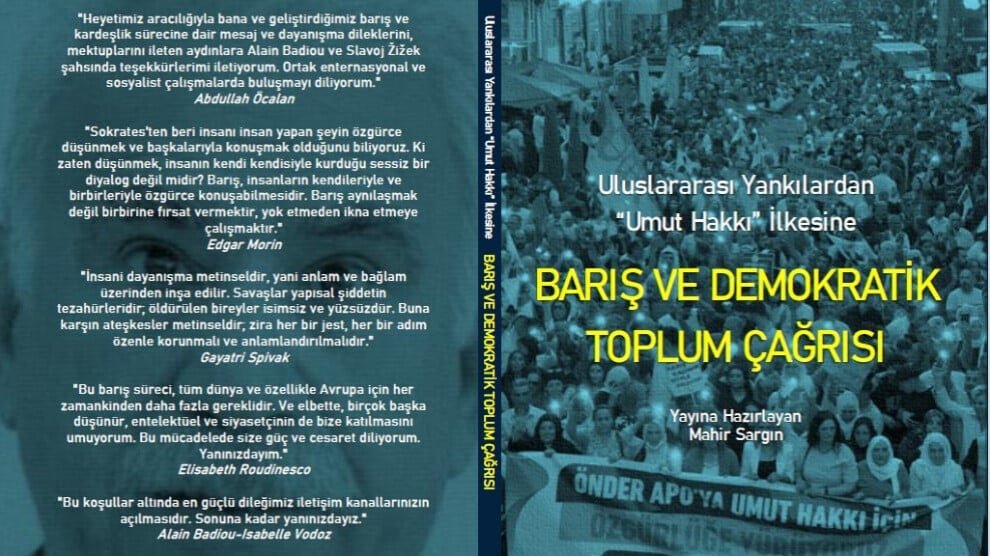 Internationale reacties op de oproep van Öcalan gebundeld in een boek