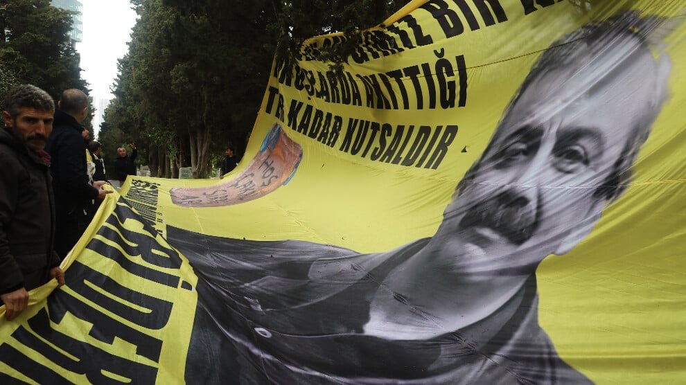 Herdenking van Sırrı Süreyya Önder in Istanbul