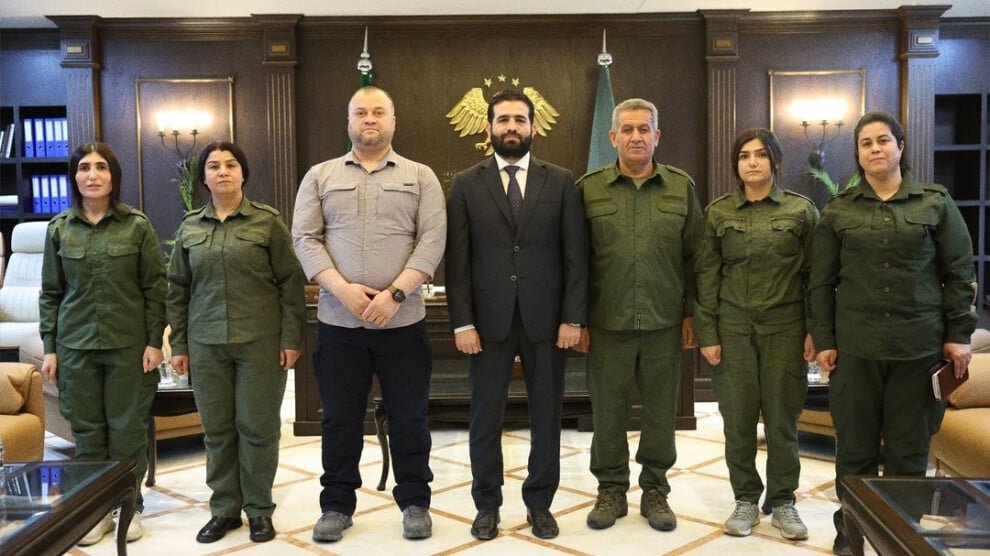 Veiligheidsdelegatie uit Hesekê voert gesprekken met het Syrische ministerie van Binnenlandse Zaken