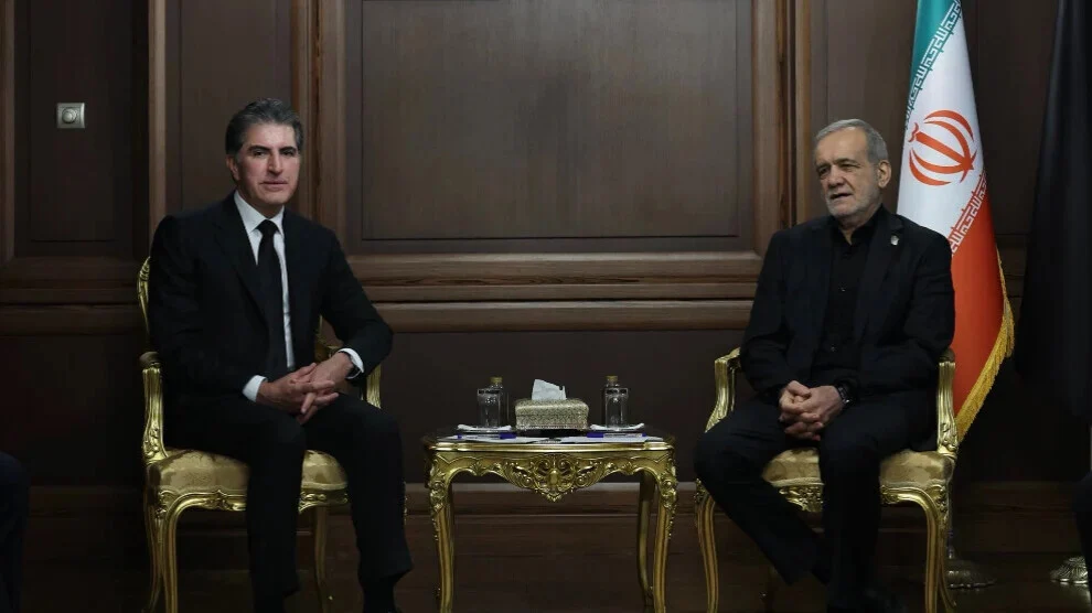 Nechirvan Barzani ontmoet Iraanse president in Teheran