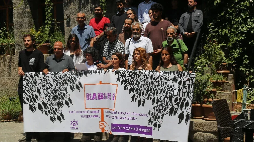 Cultuurmakers sluiten zich aan bij de „Rabin“-campagne in Amed