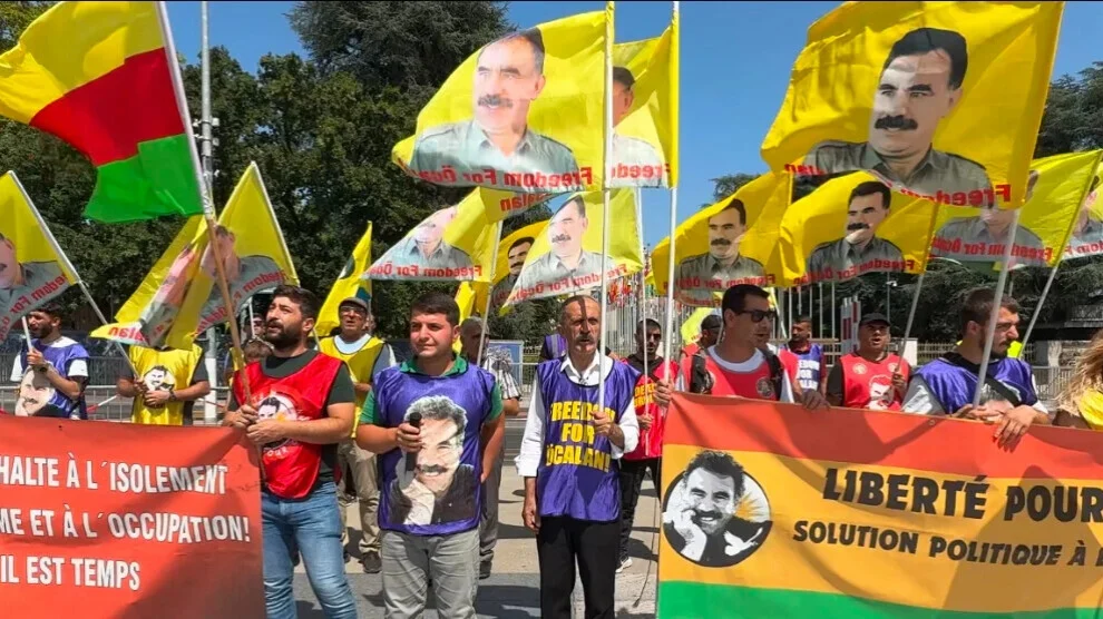 De wake voor de vrijlating van Öcalan in Genève bereikt zijn 290e week