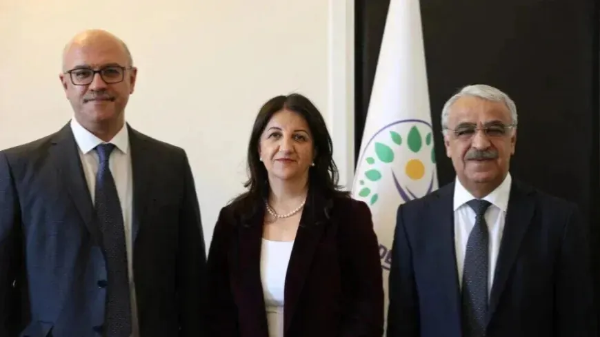 Delegatie van de DEM-partij naar İmralı